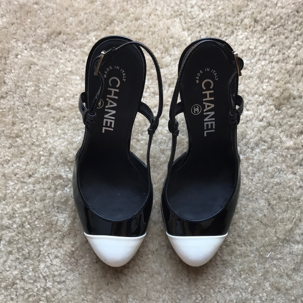 Chanel Classic Sling Back Heel